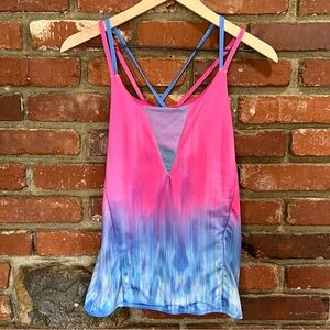 Lucky In‎ Love women's orchid cami tank top tennis size medium